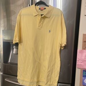 Polo by Ralph Lauren Men's Yellow Polo Shirt